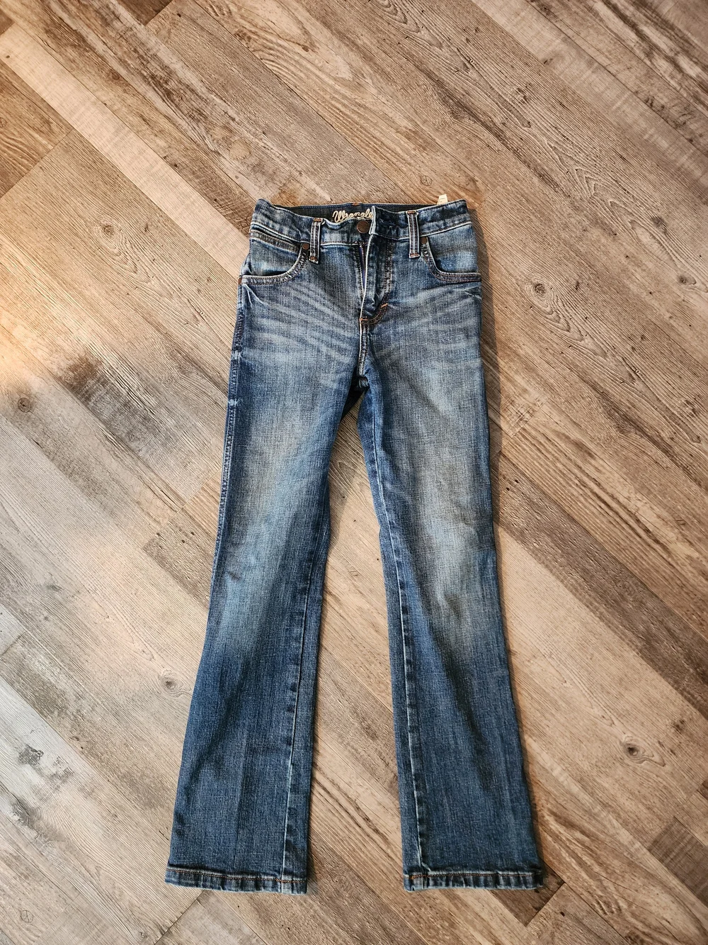 Slim Boot Boys’s Jeans - Blue Denim